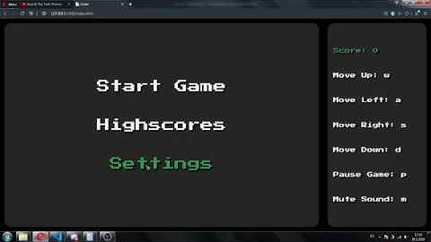 JavaScript Game Coding Retro Snake Game (Vanilla JS, HTML, CSS)