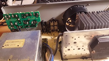 Technics SU-X911 repair no sound or distorted sound