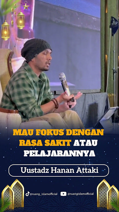 Mau fokus dengan rasa sakit atau pelajarannya? #fyp #katauha #quotes #hananattakiterbaru