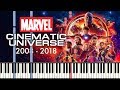 Marvel Studios Piano Medley (2008 - 2018) + SHEETS/SYNTHESIA