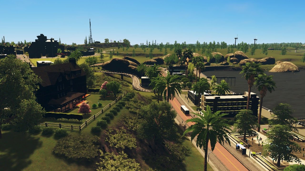 Transforming a Mini Waterfront - Cities: Skylines on PS5