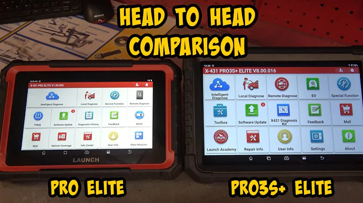 Launch X431 Pro Elite Vs Launch X431 Pro3S+ Elite. Let's cut through the confusion.