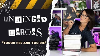 Top 10 Dark Romances Feat. Unhinged Heroes 👁️🖤 // Romance Books with "Touch Her And You Die" Vibes