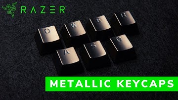 Razer Metallic Keycaps - Unboxing and Install