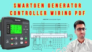 #SmartGen HGM 6120 #Generator controller wiring diagram | How to Read Electrical wiring #Drawings
