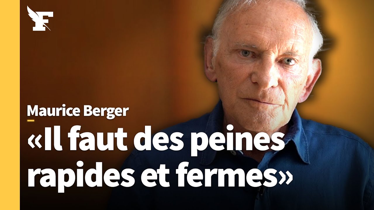Émeutes : Maurice Berger sur la délinquance juvénile