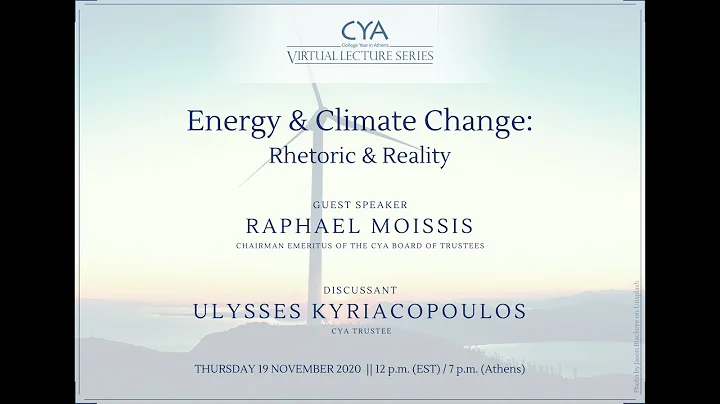 Energy & Climate Change: Rhetoric & Reality || Rap...