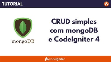 CRUD simples com mongoDB e CodeIgniter 4