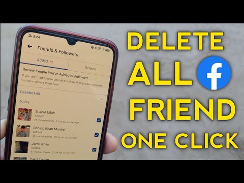 How To Delete All Facebook Friends In One Click || Unfriend All Facebook Friends (2022)