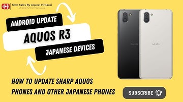 How To Upgrade Sharp Aquos R3,Sony,Fujitsu & Other Japanese Phones Explained In Urdu