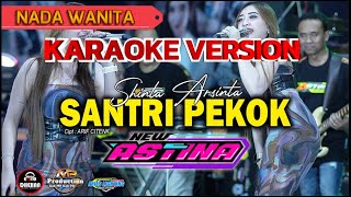 Santri Pekok Karaoke - Versi Nada Cewek | Shinta Arshinta | Arif Citenx  | Versi Dangdut Koplo
