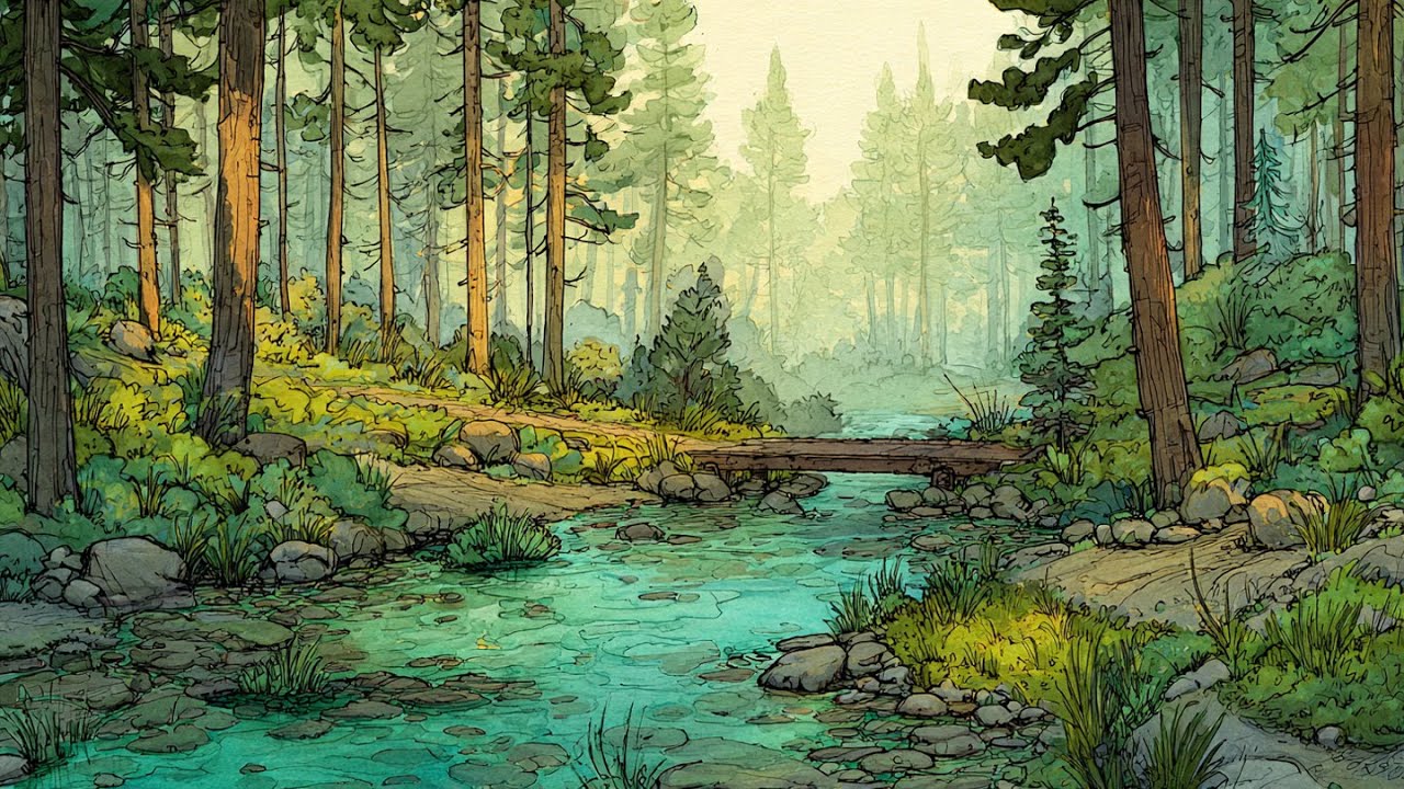 Slow Morning Coffee ☕🍃 | Relaxing Acoustic Guitar & Forest Ambience, Vol. 2