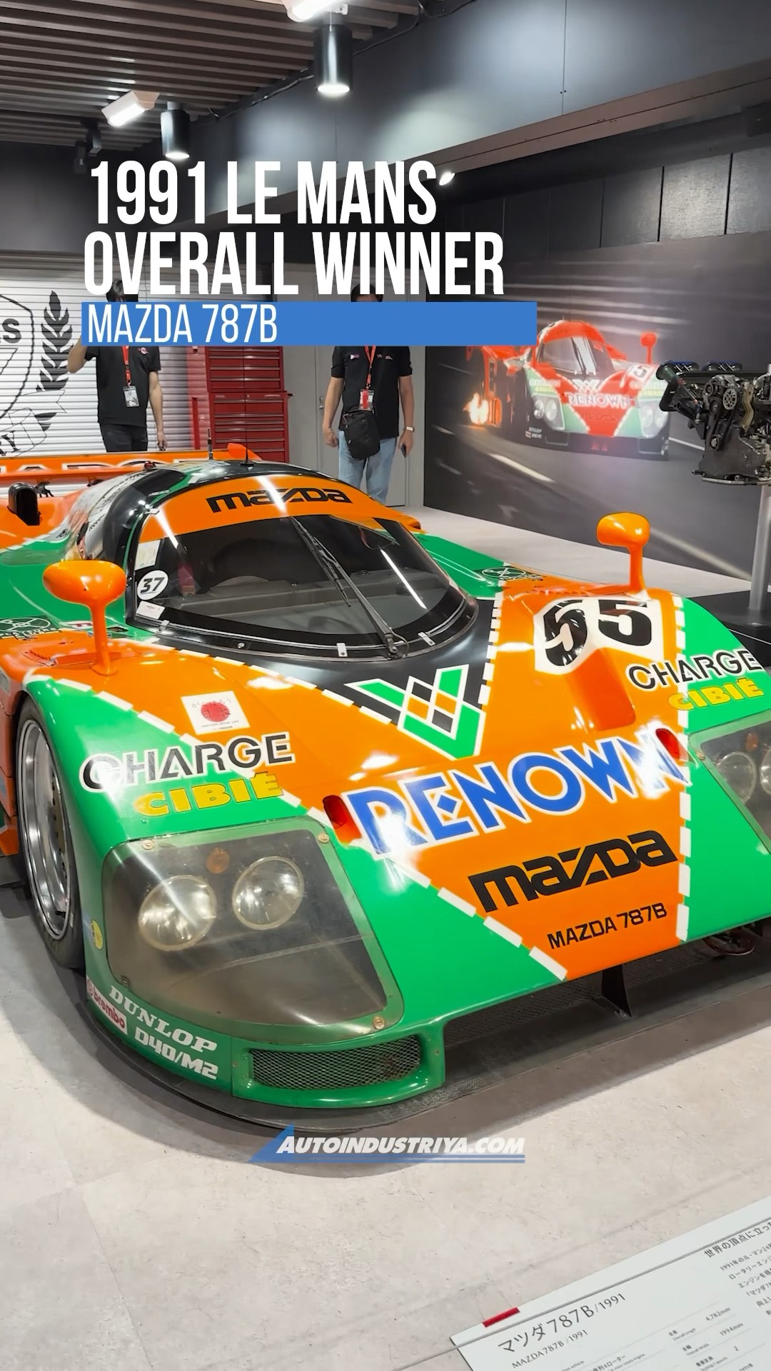 Jamil takes a quick look at the Mazda heritage museum in Hiroshima