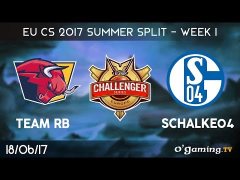 Red Bulls vs Schalke04 - EU Challenger Series 2017 - Summer Split - Week 1 - League of Legends