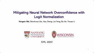 Famous Mitigating Neural Network Overconfidence with Logit Normalization@ICML 2022 Net Worth