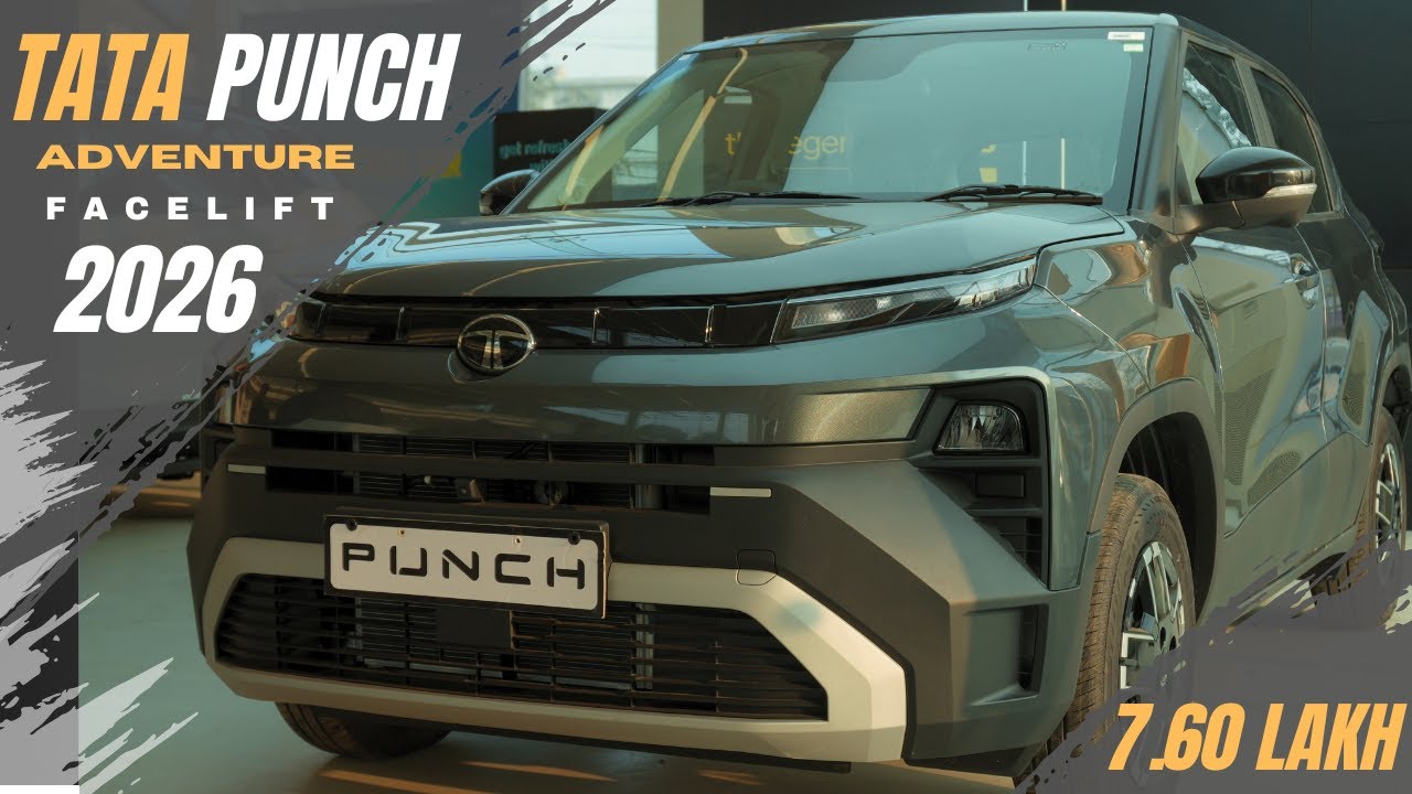 All New Tata Punch 2026 | Adventure | Facelift | First Impression | 7.60Lakh