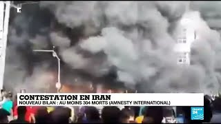 En Iran, un nouveau bilan fait état de 304 morts pendant les manifestations de novembre