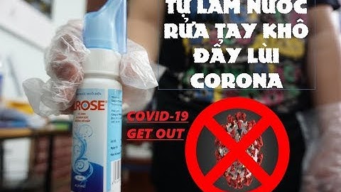 Vlog #1 : Tự làm nước rửa tay tại nhà  , đẩy lùi CORONA (homemade hand wash at home to repel covid)