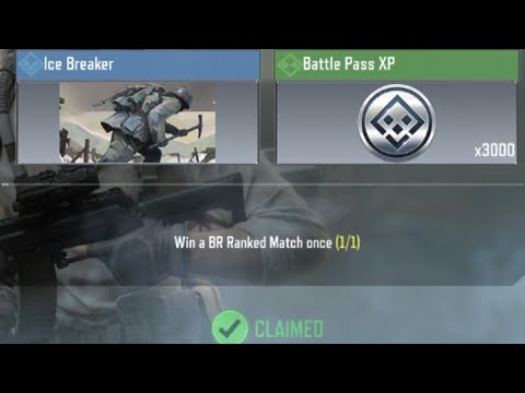 Call Of Duty Mobile Win a BR Ranked Match once Task Complete - YouTube