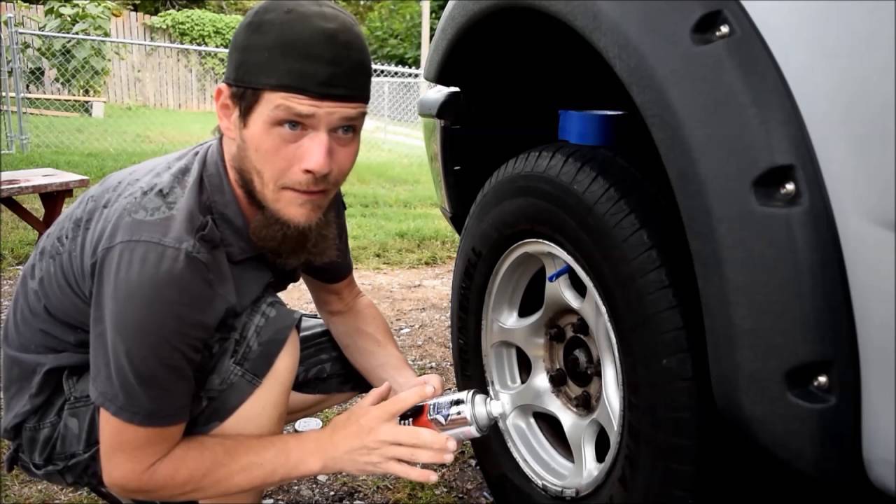 Let's try it! painting my rims with peel coat paint. YouTube