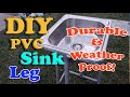 Diy pvc sink stand  kaki singki dari pvc