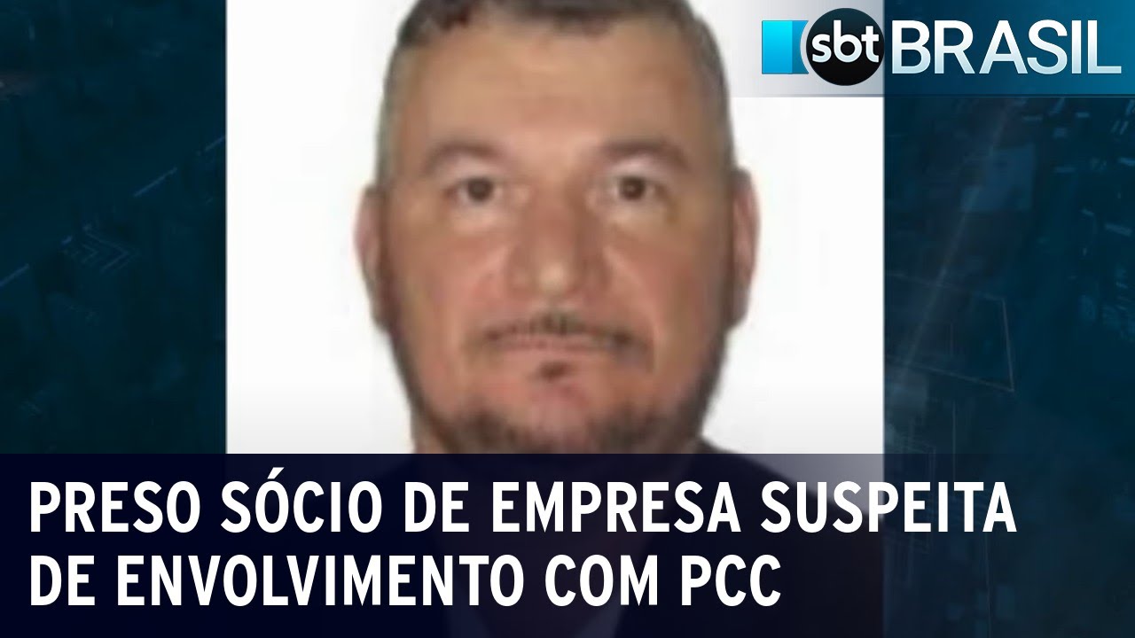Justiça decreta prisão preventiva de sócio de empresa envolvida com PCC | SBT Brasil (26/08/22)