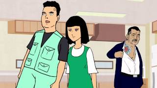映画『龍三と七人の子分たち』×FROGMANコラボアニメ