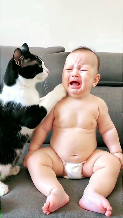 Kucing Pintar Momong Baby Gemoy