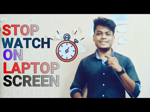 How To Set Timer On Desktop || How To Set Timer On Laptop | How To Set Stop Watch On Desktop Screen