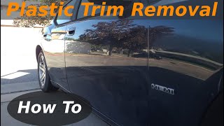 Plastic Door Trim Removal 06-10 Dodge Charger RT 345 Hemi