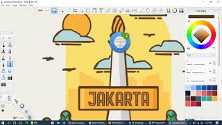 How to draw Monas using Scetchbook by Irma screenshot 2