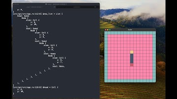 impl Snake: Linked List & Piston 2D (in Rust) + Clean room challenge