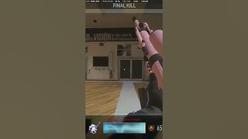 I hit a SILENT shot w/ the INTERVENTION SNIPER MW2 #callofduty #shorts