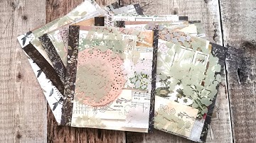 Scrappy Collage Booklets - #roxysweeklychallenge​ - Week 19 - Junk Journal