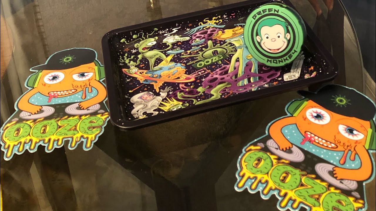 Ooze Unboxing Includes Green Monkey Grinder