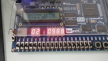 vhdl로 제작한 24시간 시계