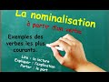 La nominalisation   partir dun verbe