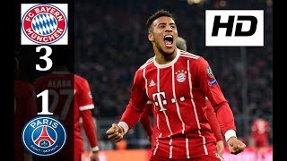 Bayern munich vs psg 3-1 | all goals & highlights 05/12/2017 hd