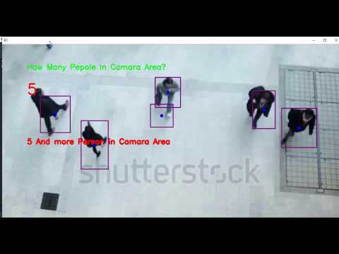 Find how many person in camera area openCV-Python
