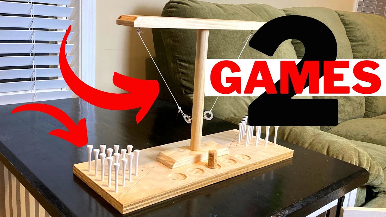 Double The Fun: Crafting An All-in-one Table-top Ring Toss And