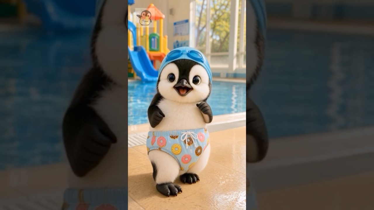かわいいペンギンの赤ちゃん #shorts #かわいい #animal #baby #penguin #cute #adorable #pets #love