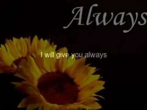 Always(with lyrics)-Robert Scheffler