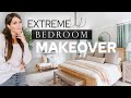 EXTREME BEDROOM MAKEOVER!! Complete Bedroom Transformation 2021