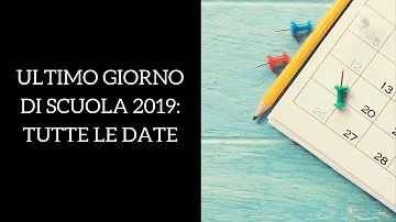 Quando finisce l'anno scolastico 2020 2021?