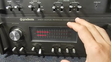 RESTAURADO vs ORIGINAL - A-1 GRADIENTE AMPLIFICADOR VINATAGE