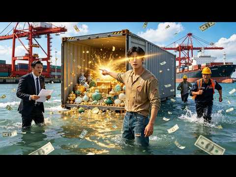 【Full】Worker Awakens Golden Eyes, Finds Treasures in Containers to Become a Tycoon #xrayeyes