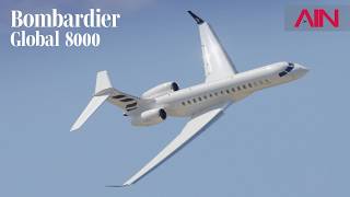 Bombardier's Global 8000 Flagship Jet Makes Flying Display Debut at Farnborough Airshow 2026 – AIN Bombardier's Global 8000 Flagship Jet Makes Flying Display Debut at Farnborough Airshow 2026 – AIN