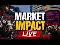 Stock Market Impact LIVE | Iran Missile Attack, Oil Shock &amp; Market Fallout | LIVE Analysis