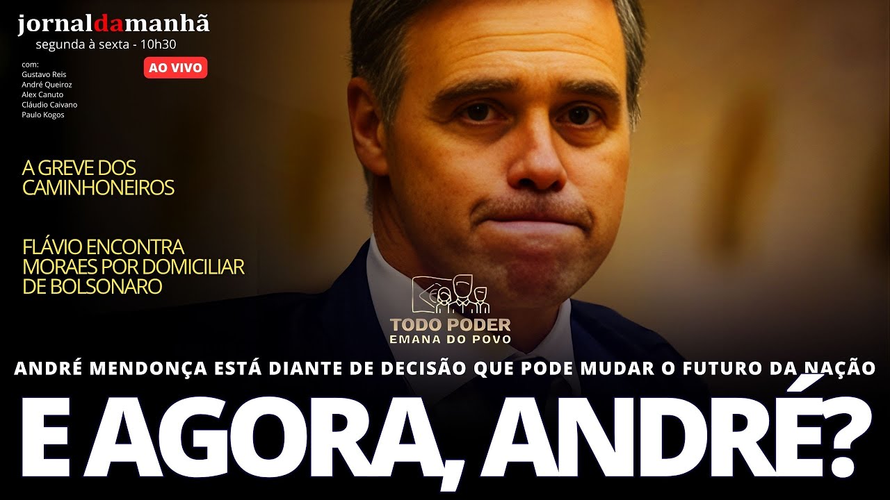 🔴AO VIVO: NOVA DECISÃO NAS MÃOS DE MENDONÇA ENQUANTO FLÁVIO ENCARA MORAES - 18/03/26