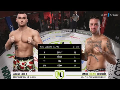 MMAsters League 2: Adrian Dudek (POL) vs. Daniel Brunclík (CZE)